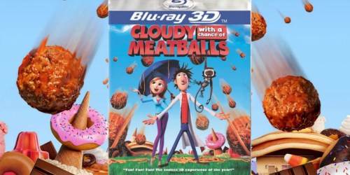 Amazon: Cloudy with a Chance of Meatballs Blu-ray 3D ONLY $7.88 + More