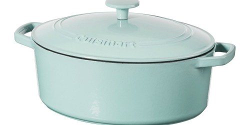 Amazon: Cuisinart Cast Iron 5.5-Quart Casserole Dish Only $54.99 Shipped + More