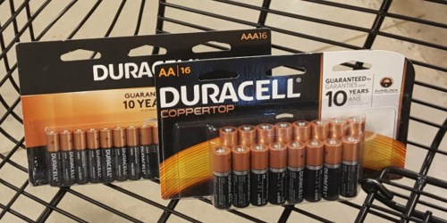 FREE Duracell Batteries 16-Count Packs After Office Depot Rewards