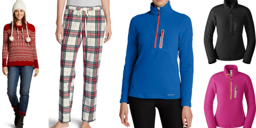 Eddie Bauer: EXTRA 40% off Clearance = Sweaters & More Starting at $11.99 Shipped (Regularly up to $80!)