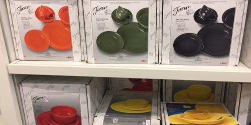 Fiesta Dinnerware 5-Piece Settings Just $16 Each Shipped When You Buy 4 (Regularly $56 Each)