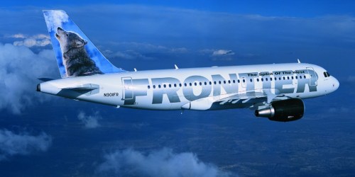 WHOA! 90% Off Frontier Airlines Flights