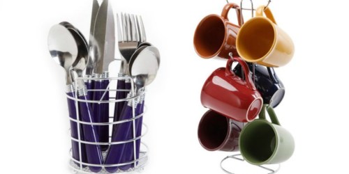 Walmart: 16-Piece Flatware Set w/ Caddy Just $5.26