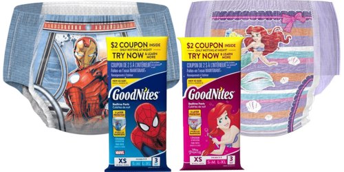 FREE Goodnites Bedtime Pants Sample Pack