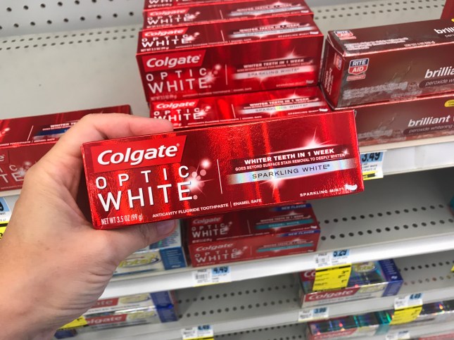 Rite Aid Crest Optic White Toothpaste