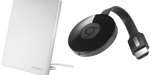 BestBuy: Chromecast & Insignia HDTV Antenna Package Only $39.99 Shipped (Reg. $59.99)