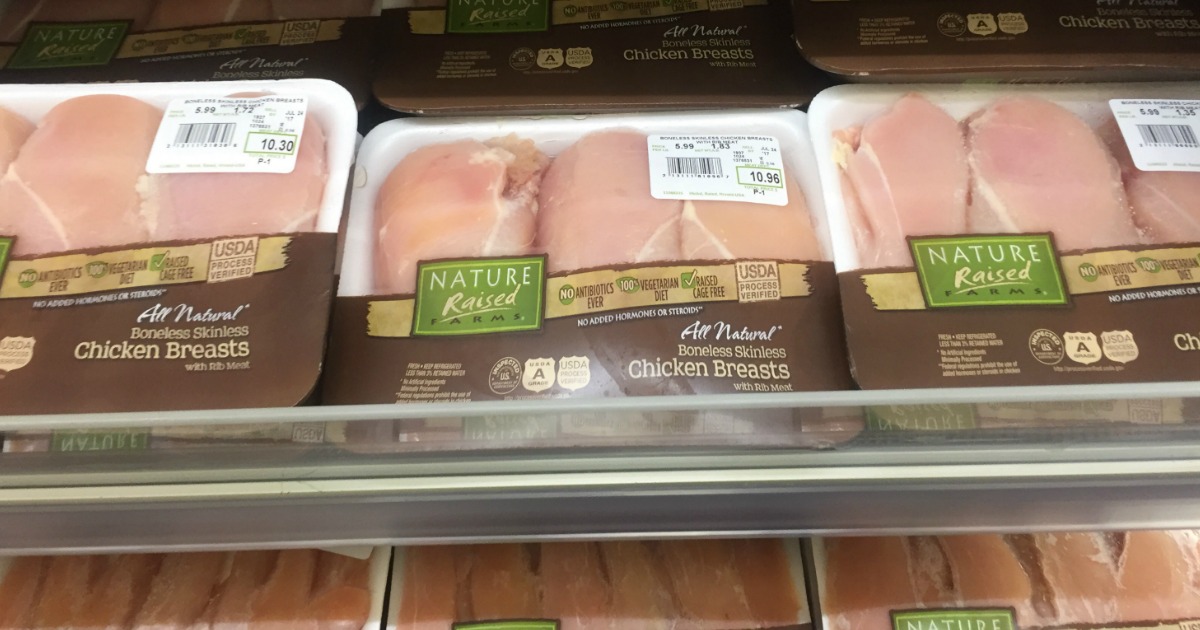 chicken breasts at the store