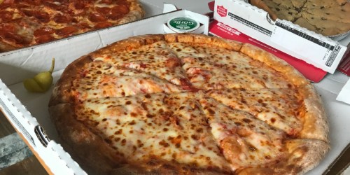 Two Large Papa John’s Pizzas and Dessert Only $20 + FREE Pizza For Later