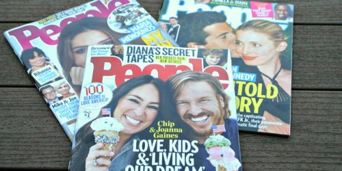 People Magazine One Year Subscription AND $5 Amazon Gift Card Only $39.99