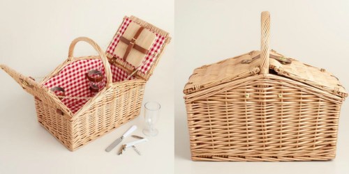 Cost Plus World Market: 60% Off Picnic Baskets and Totes