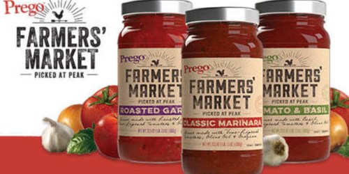 FREE Prego Farmer’s Market Sauce at Farm Fresh & Other Stores (Load eCoupon Today)