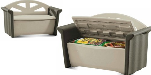 Walmart: Rubbermaid Patio Storage Bench Only $65.25