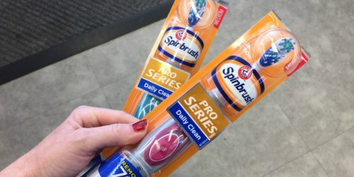 New $1/1 Arm & Hammer Spinbrush Coupon = Only $2.99 at Rite Aid (Regularly $9.99)