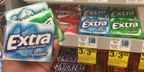 Rite Aid: Wrigley’s Brand Gum Only 67¢ Per Pack After Points – No Coupons Needed