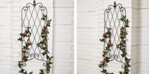 Amazon: Black Iron Garden Trellis ONLY $12.59