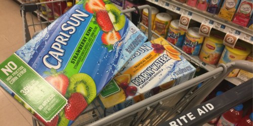 Rite Aid: CapriSun 10-Count Pack ONLY $1.83  – No Coupons Needed