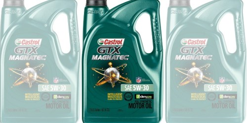 Amazon Prime: Castrol GTX 5-Quart Motor Oil Only $16.90 Shipped (Regularly $25.84)