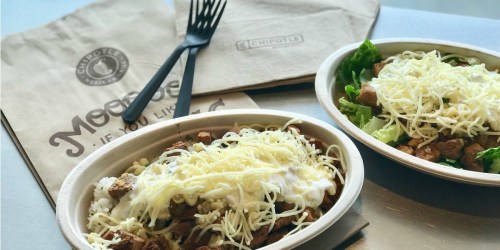 Chipotle: Buy One Get One FREE Entree ($10 Value)