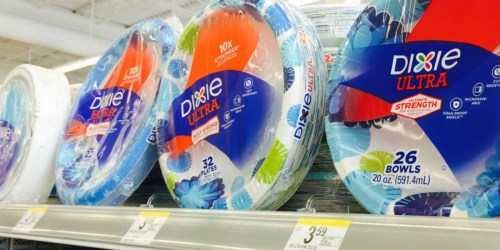 70% Off Dixie Ultra Paper Plates, Vanity Fair Napkins & More at Walgreens