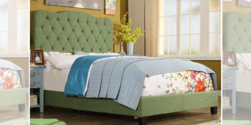 Upholstered Twin Panel Bed Just $183.99 Shipped (Regularly $699.99)