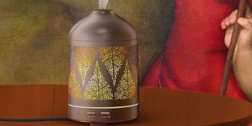 Amazon: TaoTronics Essential Oil Diffuser Only $23.99 (w/ Shatter-Proof Stainless Steel Case)
