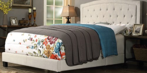 Over 75% Off Gabriel Upholstered Panel Beds (Great Reviews)