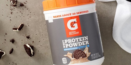 Amazon: Gatorade Whey Protein Powder 20-Servings Only $14.29 Shipped