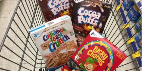 Walgreens: General Mills Cereals As Low As $1.05 Per Box (Reese’s Puffs, Lucky Charms & More)