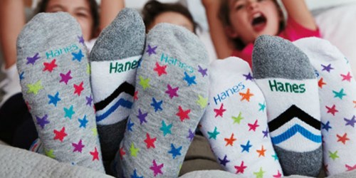 Hanes Kids Super No Show Socks 20-Pack Only $9.99 on Target.com