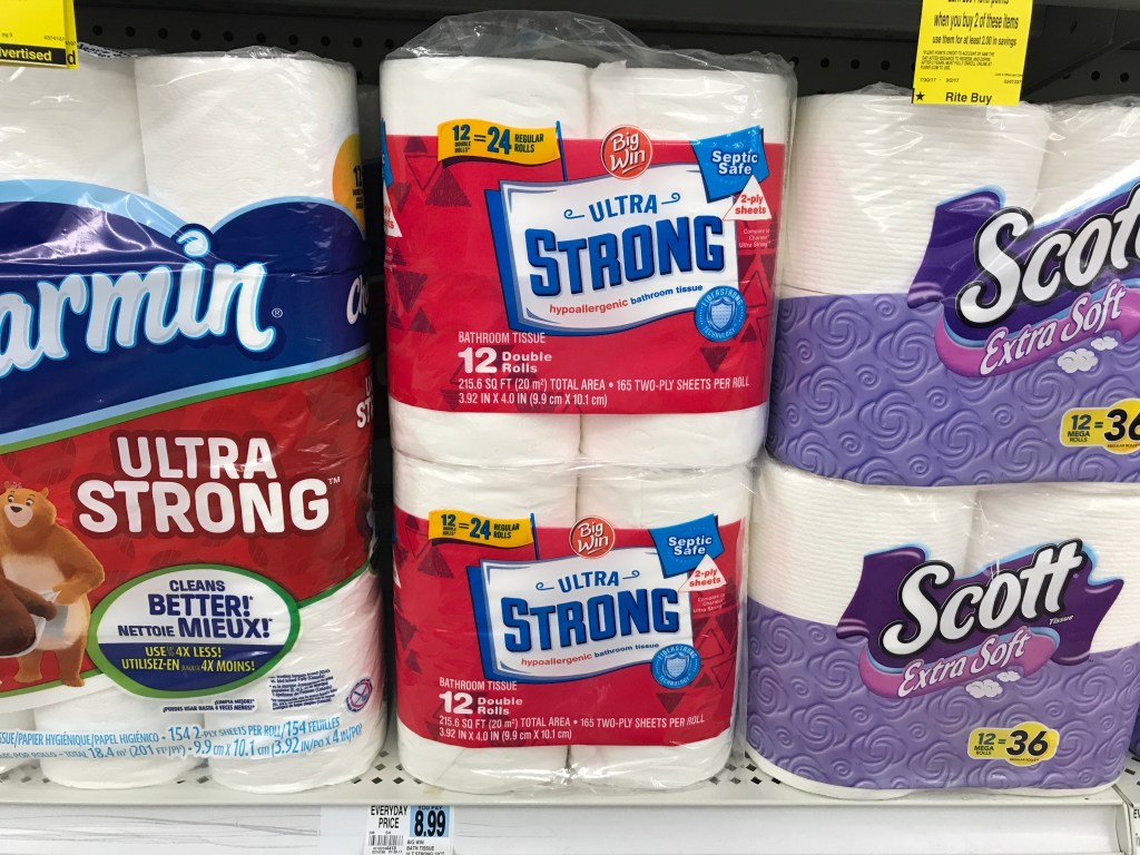 Rite Aid Big Win Bath Tissue