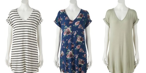 Kohl’s Cardholders: Juniors’ Liberty Love T-Shirt Dress Only $10.49 Shipped (Regularly $30)