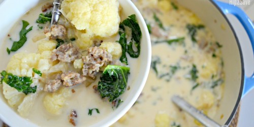 Low Carb Olive Garden Zuppa Toscana Soup (Keto Friendly Recipe)