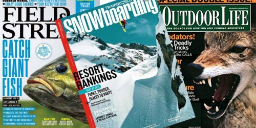 FREE 1-Year Subscriptions To Field & Stream, Outdoor Life & More Magazines