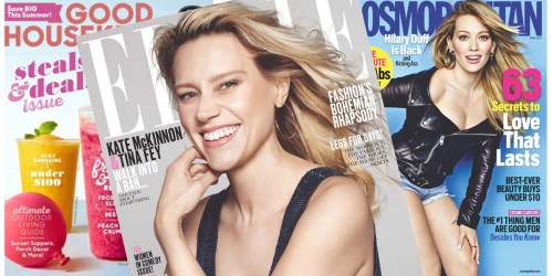 Hurry! Grab FREE 1-Year Subscription to Cosmopolitan, Elle & More Magazines