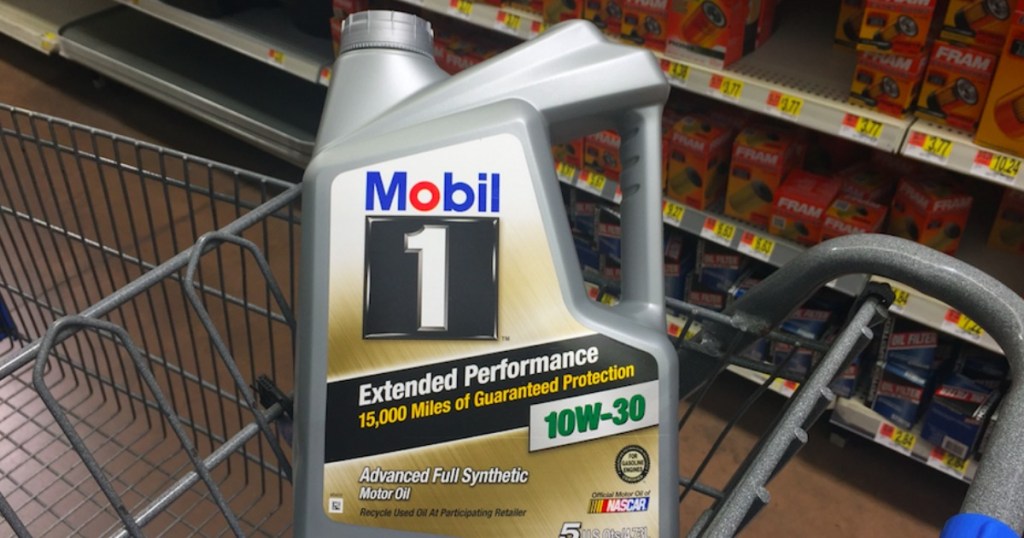 Mobil 1 Extended Performance 5-Quart Motor Oil