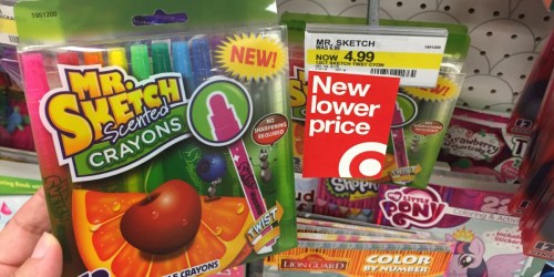 Target: 60% Off Mr. Sketch Scented Crayons