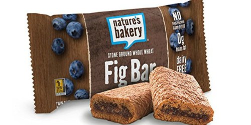 Amazon: Nature’s Bakery Fig Bars 12-Count ONLY $4.55 Shipped (Just 38¢ Per Bar)