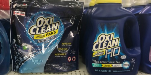 $4.50 Worth of New OxiClean Laundry Coupons = Detergent Only 99¢ at Rite Aid + More