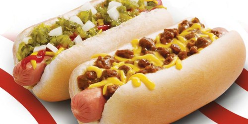 Sonic Drive-In $1 Hot Dogs All Day (March 6th Only)