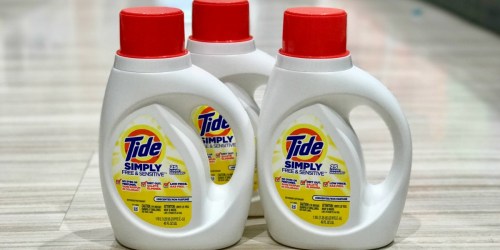 Rite Aid: Tide Simply 40 Ounce Laundry Detergent Only 99¢ (Regularly $6.29)