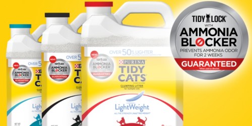 New $2/1 Tidy Cats LightWeight Cat Litter Coupon