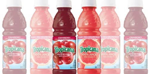 Amazon: Tropicana Cranberry or Grapefruit 24 Pack Only $10.49 Shipped (Just 44¢ Per Bottle)