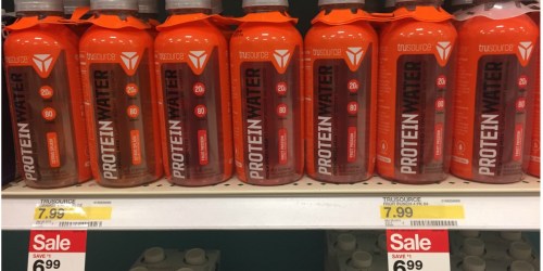 Target: Trusource Protein Water 4-Packs ONLY $4.59