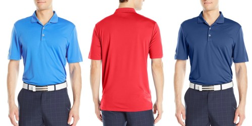 Amazon: Adidas Men’s Golf Polos Starting at $12.05