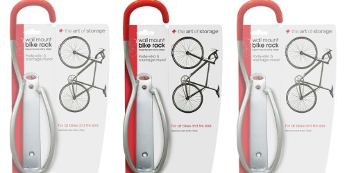 Kohl’s: Wall Mount Bike Rack Just $5.09 (Regularly $15) – For ALL Bikes & Tire Sizes