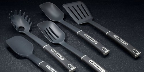 Amazon: Calphalon 5-Piece Nylon Kitchen Cooking Utensil Set Only $12.49 (Regularly $30)