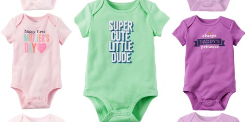 Kohl’s Cardholders: Carter’s Bodysuits ONLY $1.68 Shipped (Regularly $12)