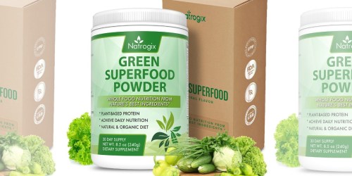 Natrogix Green Superfood Powder Only $12.99