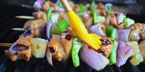 Sweet and Savory Hawaiian Chicken Kabobs