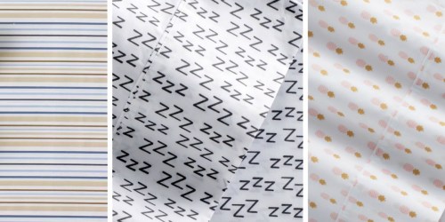 Kohl’s: The Big One Percale and Jersey Queen Sheet Sets Just $16.99 (Regularly $80)